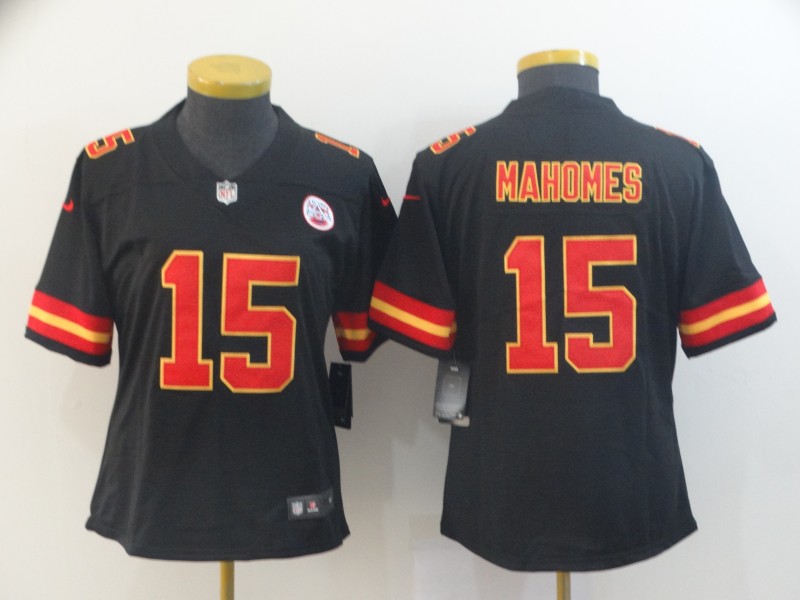 Women Nike Chiefs 15 Patrick Mahomes Black Vapor Untouchable Limited Jersey,We sell and wholesale Women Nike Chiefs 15 Patrick Mahomes Black Vapor Untouchable Limited Jersey on line form chian!
